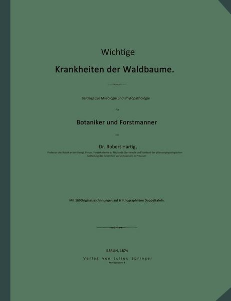 Produktbild: Wichtige Krankheiten der Waldb&auml;ume