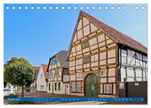 Produktbild: Romantisches RINTELN (Tischkalender 2026 DIN A5 quer), CALVENDO Monatskalender