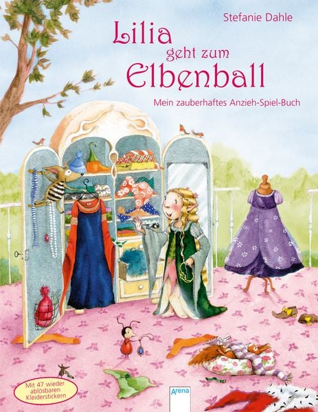 Produktbild: Lilia geht zum Elbenball. Mein zauberhaftes Anzieh-Spiel-Buch