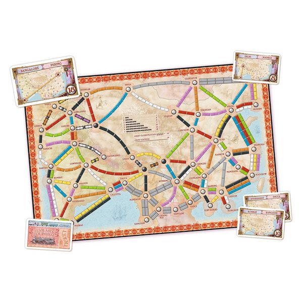 Produktbild: Ticket To Ride Map Collection N&deg;1 Asia & Legendary Asia