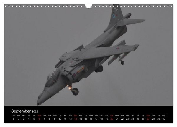 Produktbild: Military Aircraft (Wall Calendar 2026 DIN A3 landscape), CALVENDO 12 Month Wall Calendar