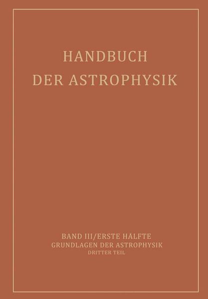 Produktbild: Handbuch der Astrophysik