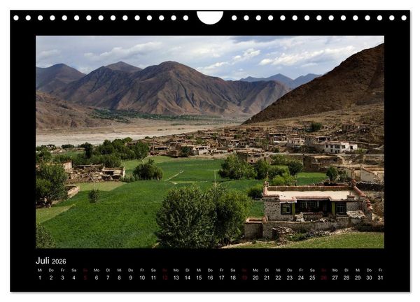 Produktbild: Tibet (Wandkalender 2026 DIN A4 quer), CALVENDO Monatskalender