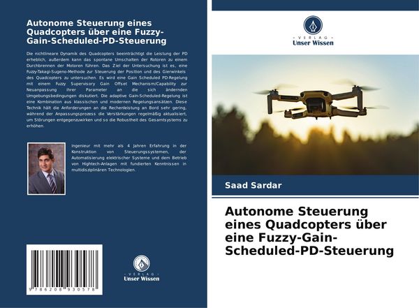 Produktbild: Autonome Steuerung eines Quadcopters &uuml;ber eine Fuzzy-Gain-Scheduled-PD-Steuerung