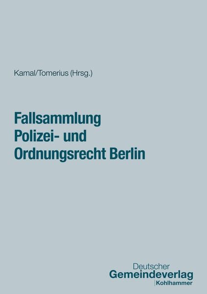 Produktbild: Fallsammlung Polizei- und Ordnungsrecht Berlin