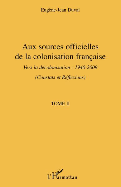 Produktbild: Aux sources officielles de la colonisation fran&ccedil;aise