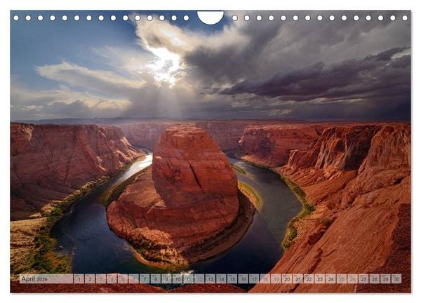 Produktbild: CANYONLAND USA Christian Heeb / UK Version (Wall Calendar 2026 DIN A4 landscape), CALVENDO 12 Month Wall Calendar