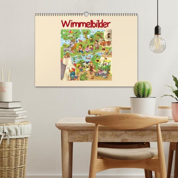 Produktbild: Wimmelbilder (Wandkalender 2026 DIN A3 quer), CALVENDO Monatskalender