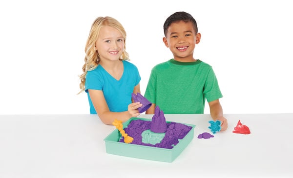 Produktbild: Kinetic Sand Sandbox Set mit 454 g lila Kinetic Sand