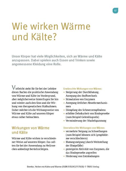Produktbild: Heilen mit K&auml;lte und W&auml;rme