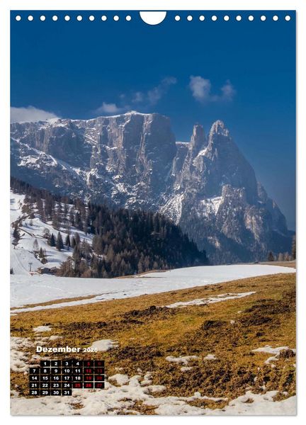 Produktbild: S&uuml;dtirol, das Wanderparadies (Wandkalender 2026 DIN A4 hoch), CALVENDO Monatskalender