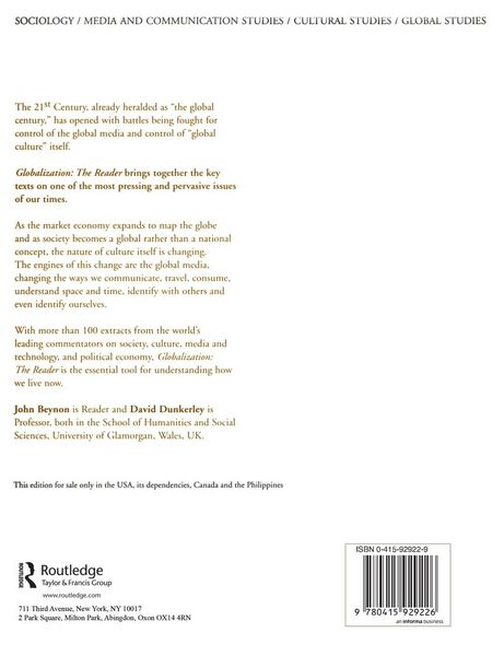 Produktbild: Globalization