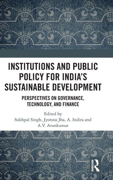 Produktbild: Institutions and Public Policy for India's Sustainable Development