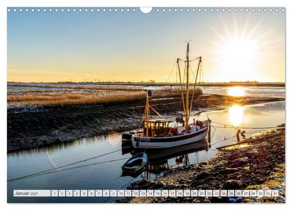 Produktbild: OSTFRIESLAND Wundervolle Halbinsel am Wattenmeer (Wandkalender 2027 DIN A3 quer), CALVENDO Monatskalender