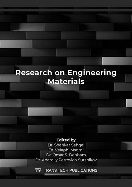 Produktbild: Research on Engineering Materials