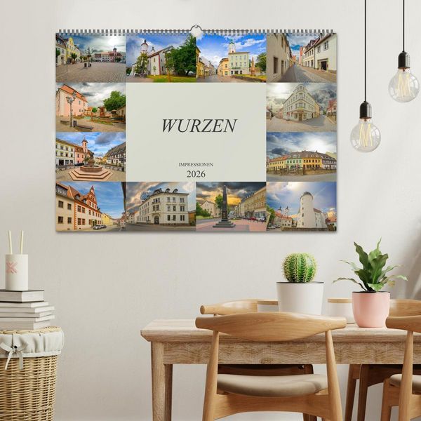 Produktbild: Wurzen Impressionen (Wandkalender 2026 DIN A2 quer), CALVENDO Monatskalender