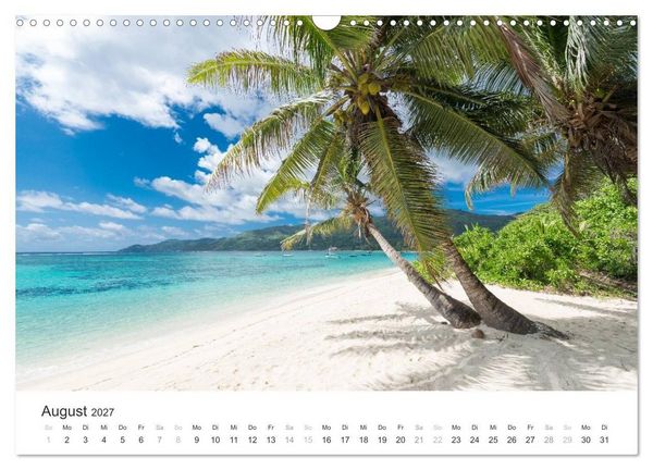 Produktbild: Seychellen - Willkommen im Paradies (Wandkalender 2027 DIN A3 quer), CALVENDO Monatskalender