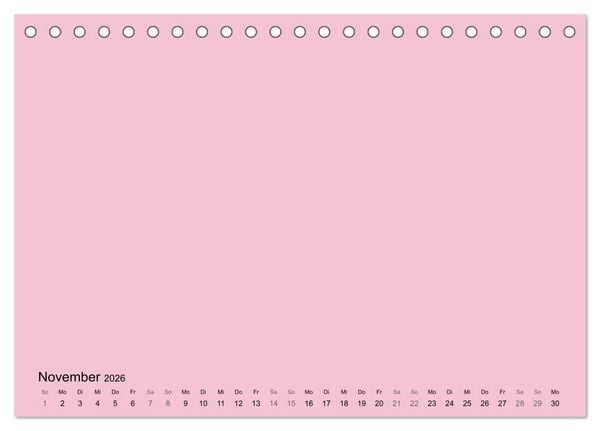 Produktbild: DIY Bastel-Kalender -Warme Pastell Farben- Zum Selbstgestalten (Tischkalender 2026 DIN A5 quer), CALVENDO Monatskalender