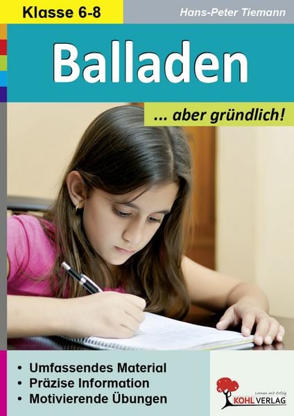 Balladen - aber gründlich, Taschenbuch von Hans-Peter Tiemann, KOHL VERLAG Der Verlag mit dem Baum, 978-3-95686-567-1