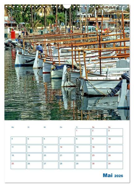 Produktbild: S&oacute;ller auf Mallorca &ndash; Terminplaner (Wandkalender 2026 DIN A3 hoch), CALVENDO Monatskalender