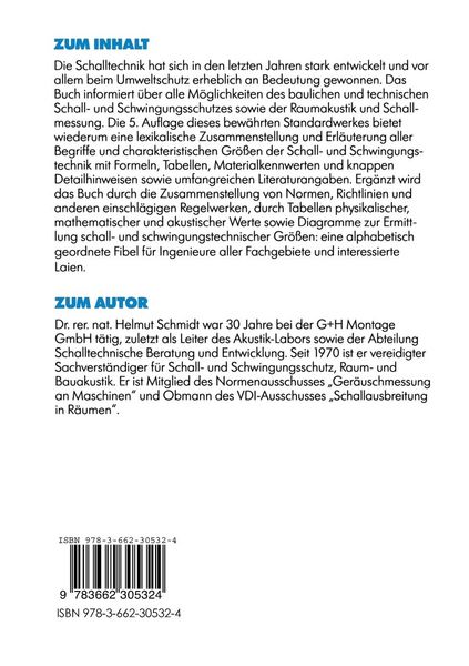 Produktbild: Schalltechnisches Taschenbuch
