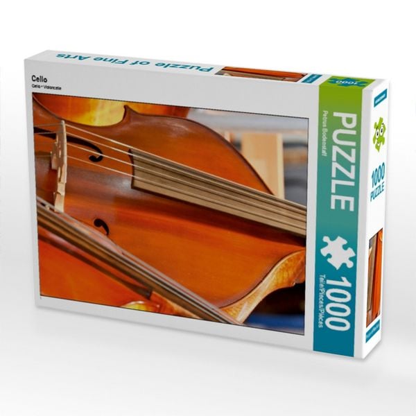 Produktbild: CALVENDO Puzzle Cello | 1000 Teile Lege-Gr&ouml;&szlig;e 64x48cm Foto-Puzzle f&uuml;r gl&uuml;ckliche Stunden