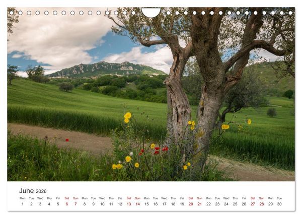 Produktbild: San Marino The oldest Republic in the world (Wall Calendar 2026 DIN A4 landscape), CALVENDO 12 Month Wall Calendar
