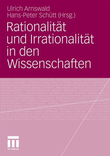 Produktbild: Rationalit&auml;t und Irrationalit&auml;t in den Wissenschaften