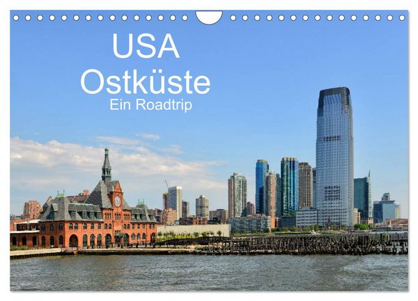 Produktbild: USA Ostk&uuml;ste Ein Road Trip (Wandkalender 2026 DIN A4 quer), CALVENDO Monatskalender