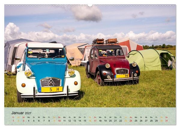 Produktbild: Nostalgie auf vier R&auml;dern (Wandkalender 2027 DIN A2 quer), CALVENDO Monatskalender