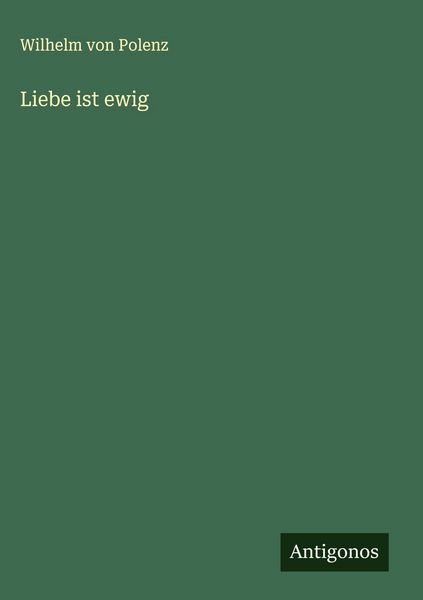 Produktbild: Liebe ist ewig