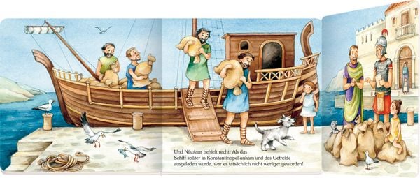 Produktbild: Die Geschichte vom hl. Nikolaus (kl. Himmelsbote)