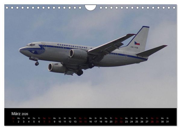 Produktbild: Im alten Glanz: Flugzeuge in Retro Livery (Wandkalender 2026 DIN A4 quer), CALVENDO Monatskalender