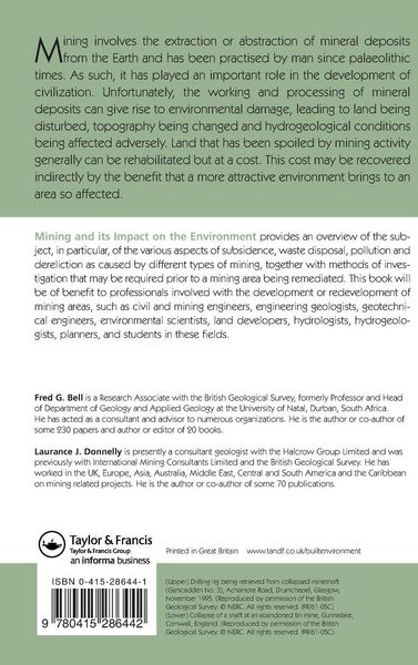 Produktbild: Mining and its Impact on the Environment