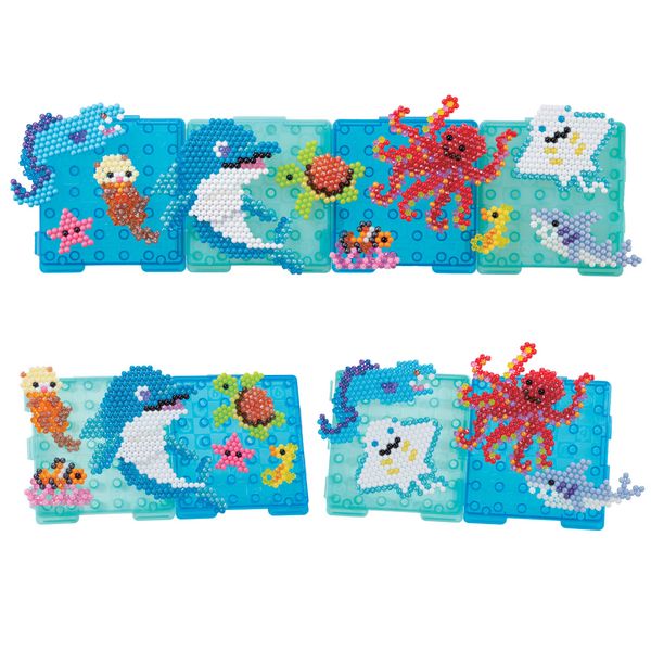 Produktbild: Aquabeads 35046 - Ocean Splash Scene, Ozean Bastelset, Bastelperlen