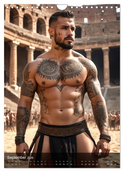Produktbild: Tattoo Kings (Wandkalender 2026 DIN A4 hoch), CALVENDO Monatskalender