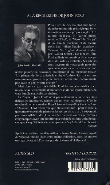 Produktbild: A La Recherche De John Ford