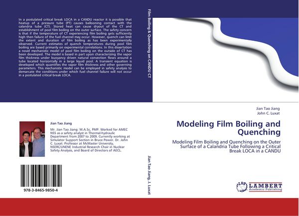 Produktbild: Modeling Film Boiling and Quenching