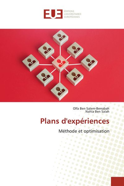 Produktbild: Plans d'exp&eacute;riences