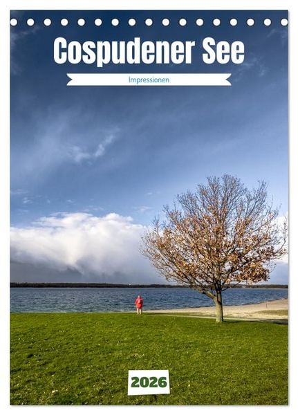 Produktbild: Cospudener See (Tischkalender 2026 DIN A5 hoch), CALVENDO Monatskalender