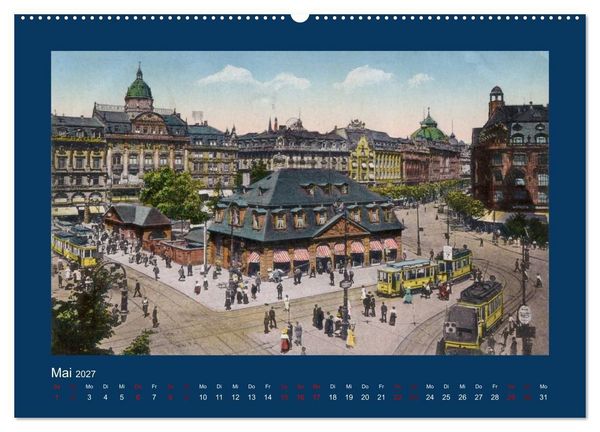 Produktbild: Historisches Frankfurt am Main von 1888 bis 1918 (Wandkalender 2027 DIN A2 quer), CALVENDO Monatskalender