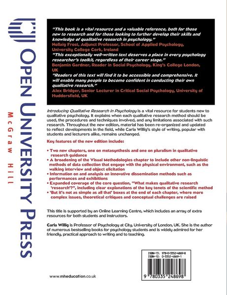 Produktbild: Introducing Qualitative Research in Psychology
