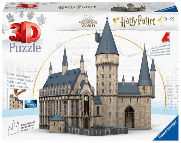 Produktbild: Ravensburger 3D Puzzle 11259 - Harry Potter Hogwarts Schloss - Die Gro&szlig;e Halle - F&uuml;r alle Harry Potter Fans ab 10 Jahren