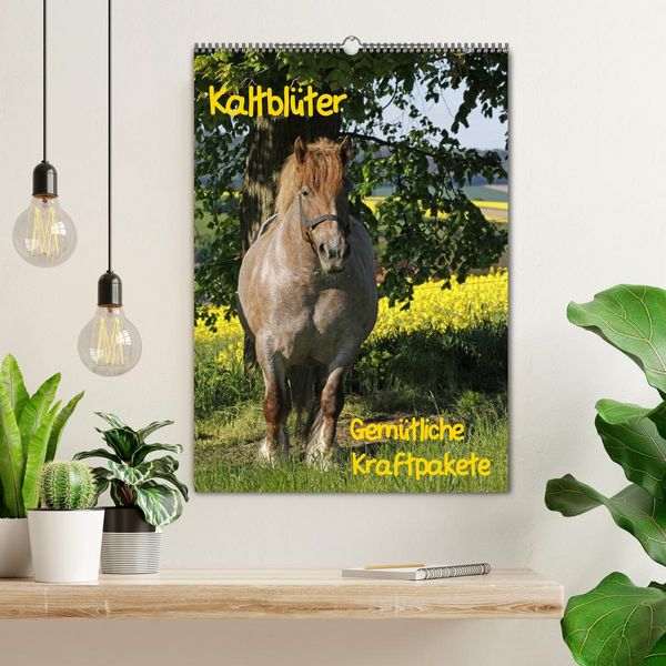 Produktbild: Kaltbl&uuml;ter (Wandkalender 2026 DIN A2 hoch), CALVENDO Monatskalender