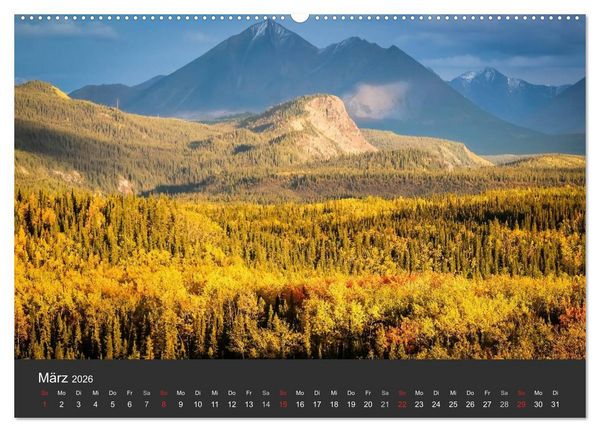 Produktbild: Alaska 2026 - faszinierend anders (Wandkalender 2026 DIN A2 quer), CALVENDO Monatskalender