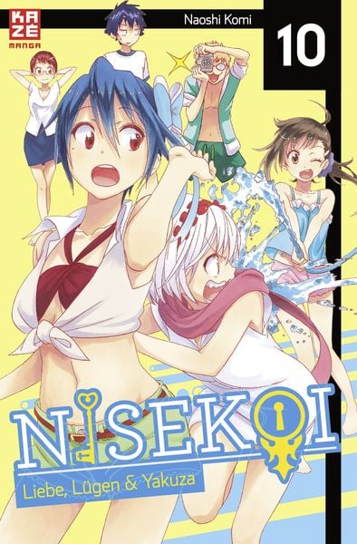 Nisekoi 10, Taschenbuch von Naoshi Komi, Pegasus Manga, 978-2-88921-648-2