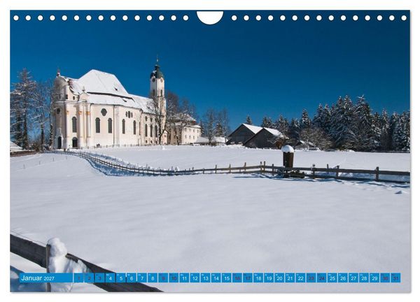Produktbild: Wo Bayern am sch&ouml;nsten ist (Wandkalender 2027 DIN A4 quer), CALVENDO Monatskalender