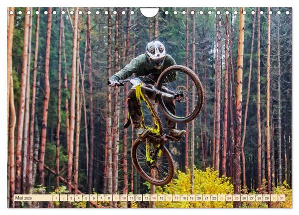 Produktbild: Mountainbike extrem (Wandkalender 2026 DIN A4 quer), CALVENDO Monatskalender