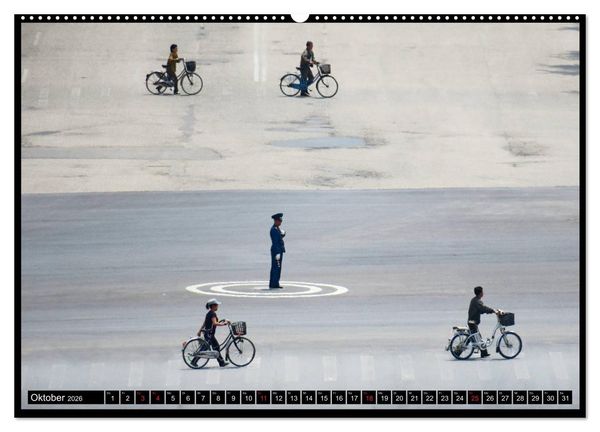 Produktbild: Nordkorea - Die gro&szlig;e Leere (hochwertiger Premium Wandkalender 2026 DIN A2 quer), Kunstdruck in Hochglanz