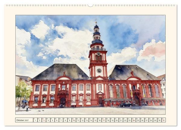 Produktbild: Vielfalt in Mannheim (Wandkalender 2027 DIN A2 quer), CALVENDO Monatskalender